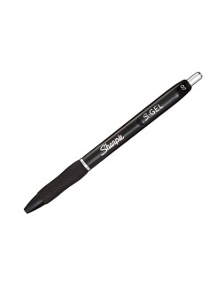 Boligrafo sharpie retractil tinta gel punta 0,7 mm color negro
