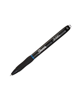 Boligrafo sharpie retractil tinta gel punta 0,7 mm color azul