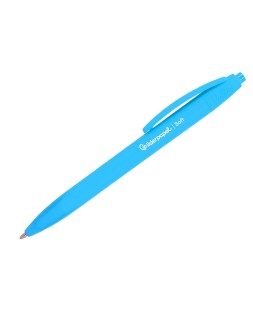 Boligrafo liderpapel retractil con clip acabado soft touch punta 1 mm expositor de 96 unidades colores surtidos
