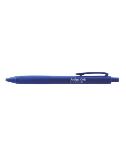 Boligrafo artline orb eco green retractil 1 mm azul