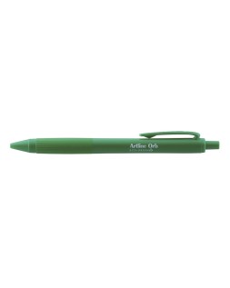 Boligrafo artline orb eco green retractil 1 mm verde