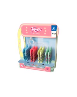 Boligrafo pilot g-2 flow tinta gel retractil expositor de 48 unidades colores surtidos