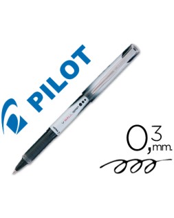 Rotulador pilot roller v-ball grip negro 0.5 mm