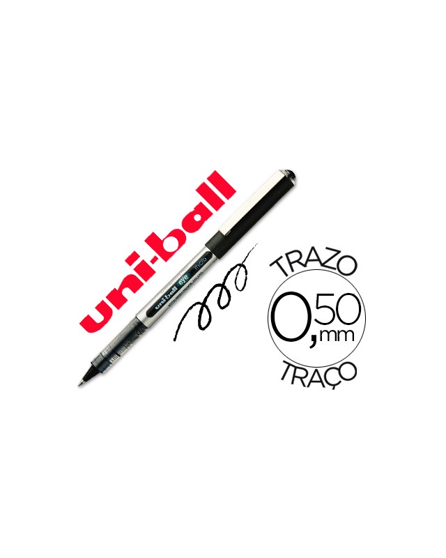 Rotulador uni-ball roller ub-150e micro eye negro 0,5 mmunidad