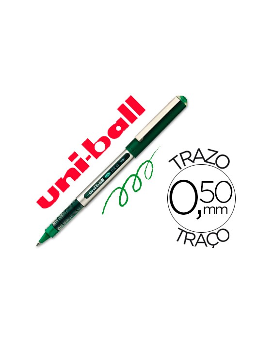 Rotulador uni-ball roller ub-150e micro eye verde 0,5 mmunidad
