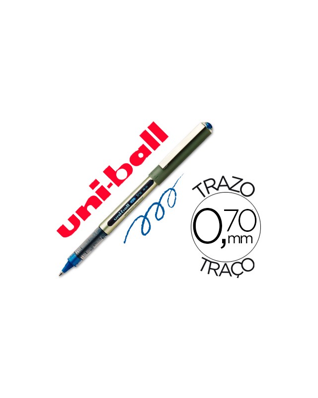 Rotulador uni-ball roller ub-157e azul 0,7 mm unidad