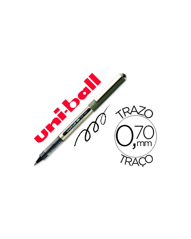 Rotulador uni-ball roller ub-157e negro 0,7 mm unidad