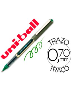 Rotulador uni-ball roller ub-157e verde 0,7 mm unidad