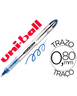Rotulador uni-ball roller ub-200 vision azul 0,8 mm -unidad