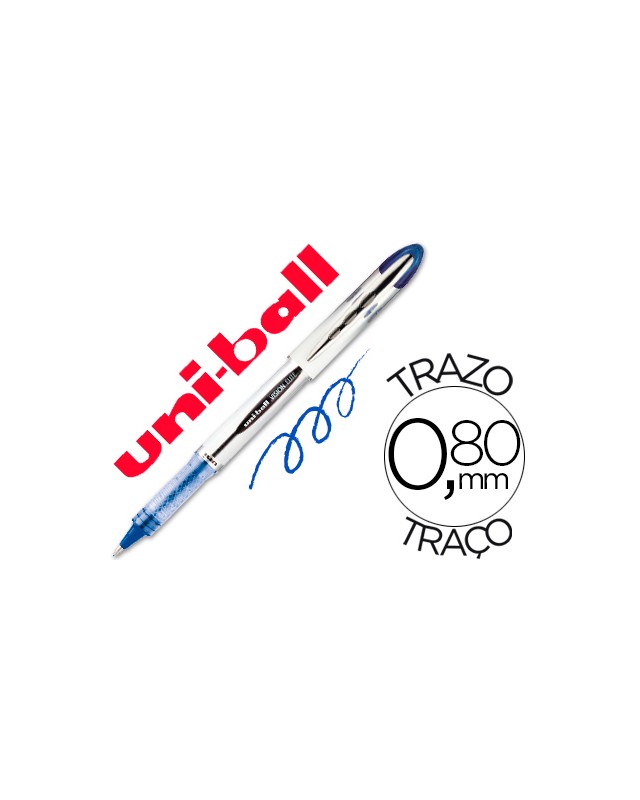Rotulador uni-ball roller ub-200 vision azul 0,8 mm -unidad