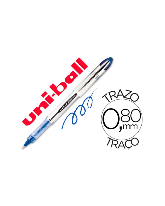 Rotulador uni-ball roller ub-200 vision azul 0,8 mm -unidad