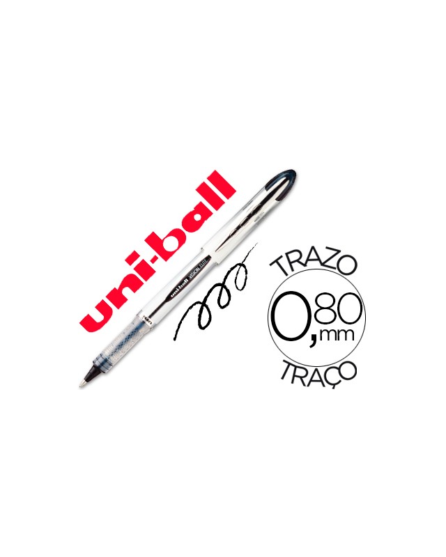 Rotulador uni-ball roller ub-200 vision negro 0,8 mm -unidad