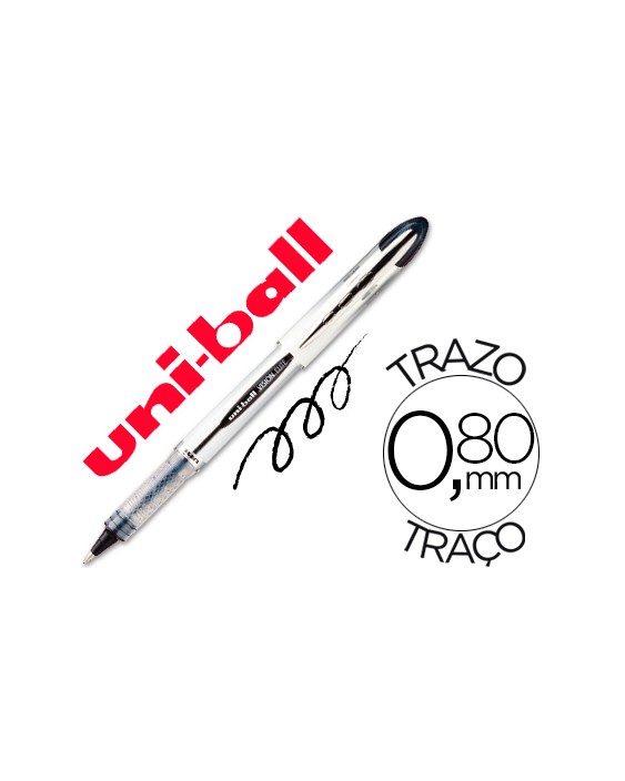Rotulador uni-ball roller ub-200 vision negro 0,8 mm -unidad
