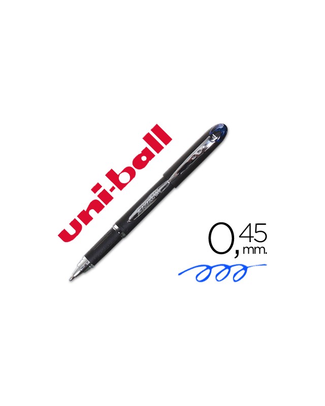 Rotulador uni-ball roller sx-210 tinta hibrida azul