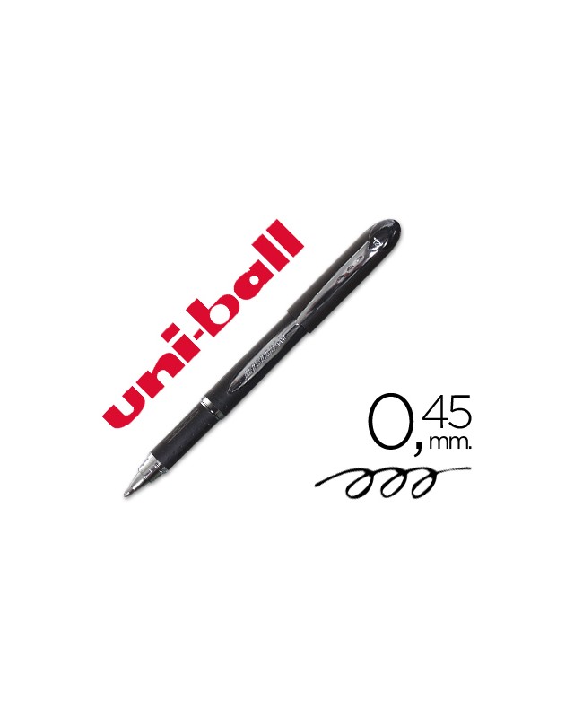 Rotulador uni-ball roller sx-210 tinta hibrida negro