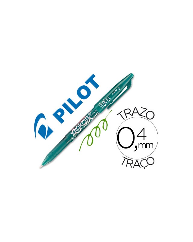 Boligrafo pilot frixion borrable verde
