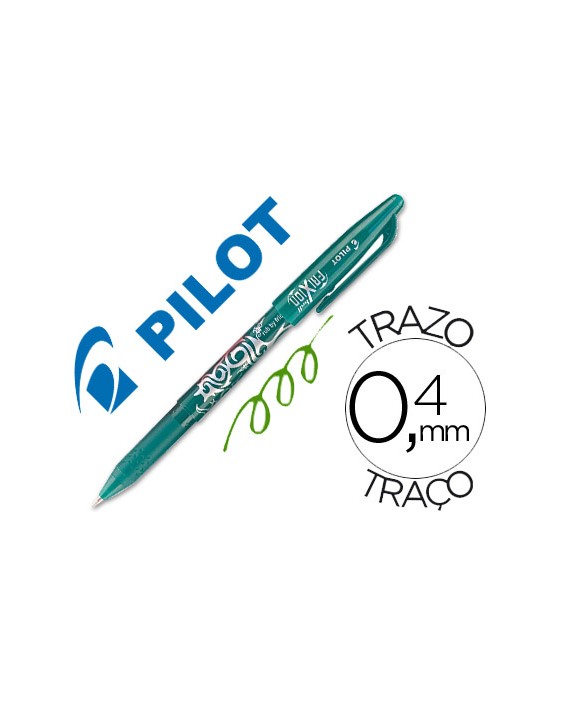 Boligrafo pilot frixion borrable verde