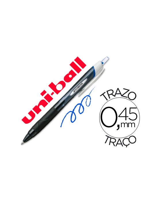 Boligrafo uni-ball jet stream sport sxn-150e tinta hibrida azul