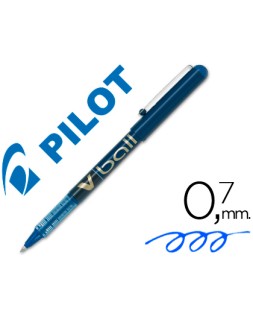 Rotulador pilot roller v-ball azul 0.7 mm