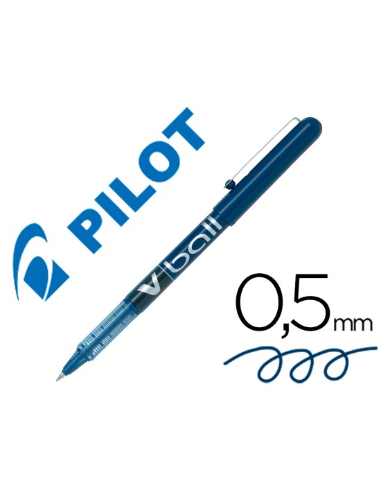 Rotulador pilot roller v-ball azul 0.5 mm