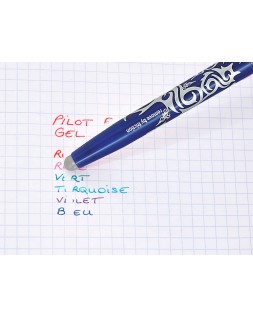 Boligrafo pilot frixion ball borrable 0,7 mm punta media azul en blister