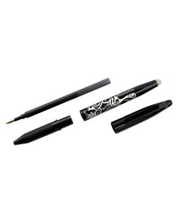 Boligrafo pilot frixion ball borrable 0,7 mm punta media negro en blister