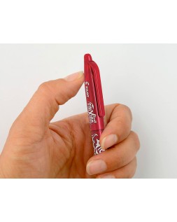 Boligrafo pilot frixion ball borrable 0,7 mm punta media rojo en blister