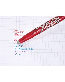 Boligrafo pilot frixion ball borrable 0,7 mm punta media rojo en blister