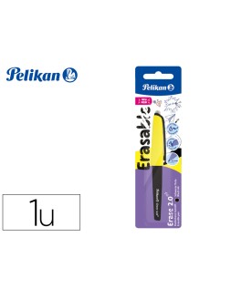 Roller pelikan erase 2.0 borrable punta 0,7 mm tinta gel color negro