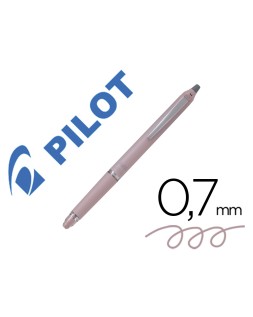 Boligrafo pilot frixion zone borrable 0,7 mm punta media rosa