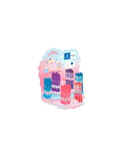 Boligrafo pilot frixion ball/clicker borrable fancy sweet paradise expositor de 48 unidades colores surtidos
