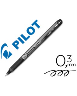 Rotulador pilot punta aguja v-5 grip negro 0.5 mm