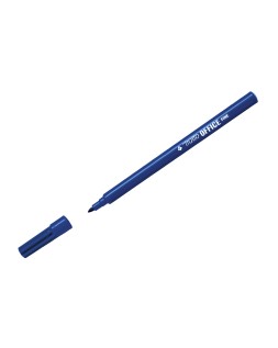 Rotulador tratto office fine punta de fibra trazo 0,7 mm azul