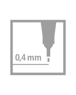 Rotulador stabilo punta de fibra point 88 estuche de 10 unidades colores surtidos