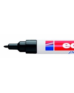 Rotulador edding marcador permanente 400 negro punta redonda 1 mm recargable