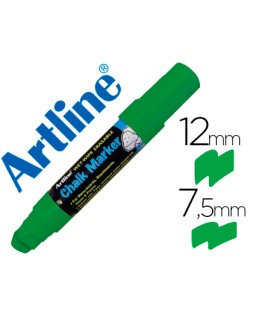 Rotulador artline pizarra verde negra epw-12 mm color verde