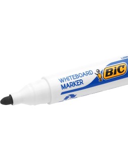 Rotulador bic velleda para pizarra negro punta redonda 1,3 mm