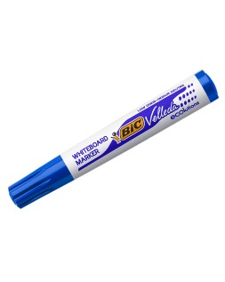 Rotulador bic velleda para pizarra azul punta redonda 1,3 mm