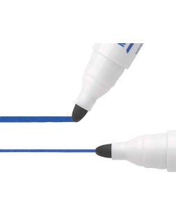 Rotulador bic velleda para pizarra azul punta redonda 1,3 mm