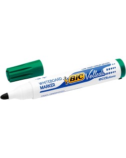 Rotulador bic velleda para pizarra verde punta redonda 1,3 mm