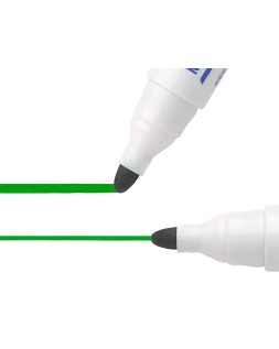 Rotulador bic velleda para pizarra verde punta redonda 1,3 mm