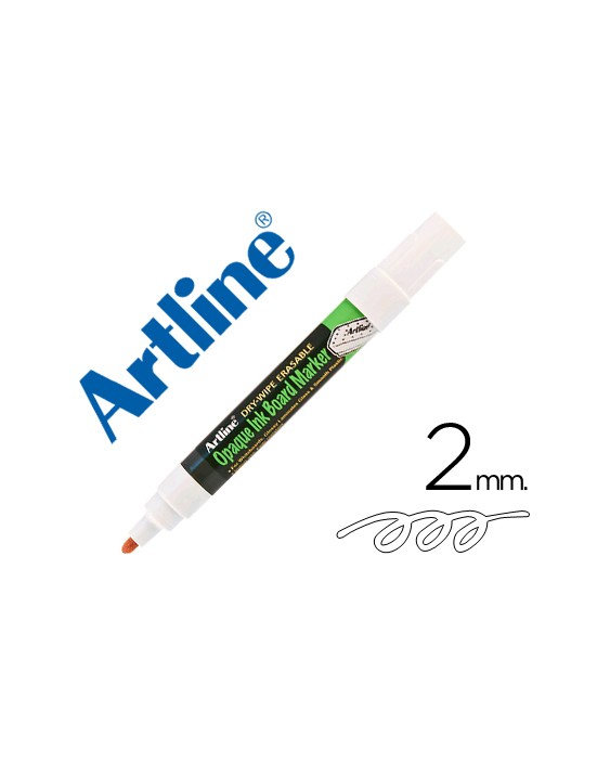 Rotulador artline pizarra epd-4 color blanco opaque ink board punta redonda 2 mm