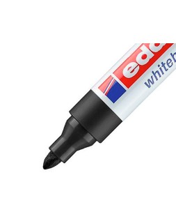Rotulador edding para pizarra blanca 660 color negro punta redonda 1,5-3 mm recargable