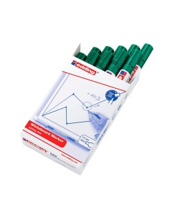 Rotulador edding para pizarra blanca 660 color verde punta redonda 1,5-3 mm