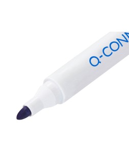 Rotulador q-connect pizarra blanca colores surtidos punta redonda 3 mm