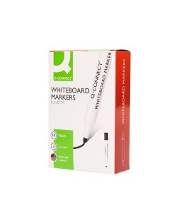 Rotulador q-connect pizarra blanca colores surtidos punta redonda 3 mm
