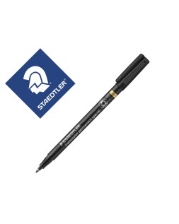 Rotulador staedtler lumocolor retroproyeccion punta de fibra permanente special 319-9 negro punta fina