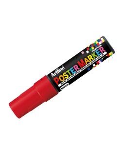Rotulador artline poster marker epp-12 punta redonda 12 mm color rojo