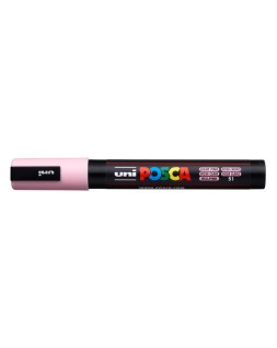 Rotulador uni posca pc-5m marcador de pintura punta conica 1,8-2,5 mm rosa claro
