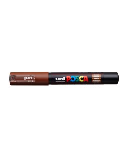 Rotulador uni posca 0,7mm pc-1m marron